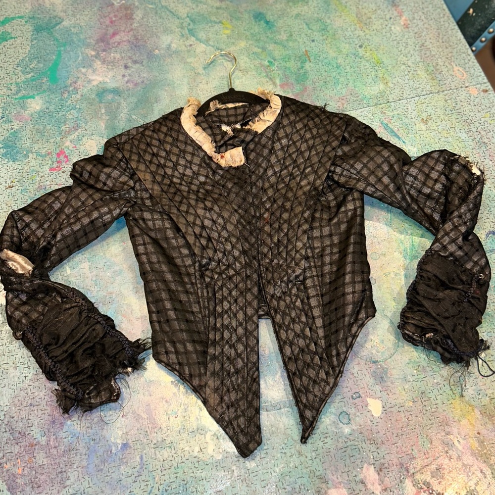 Tattered Spooky Bustier Jacket